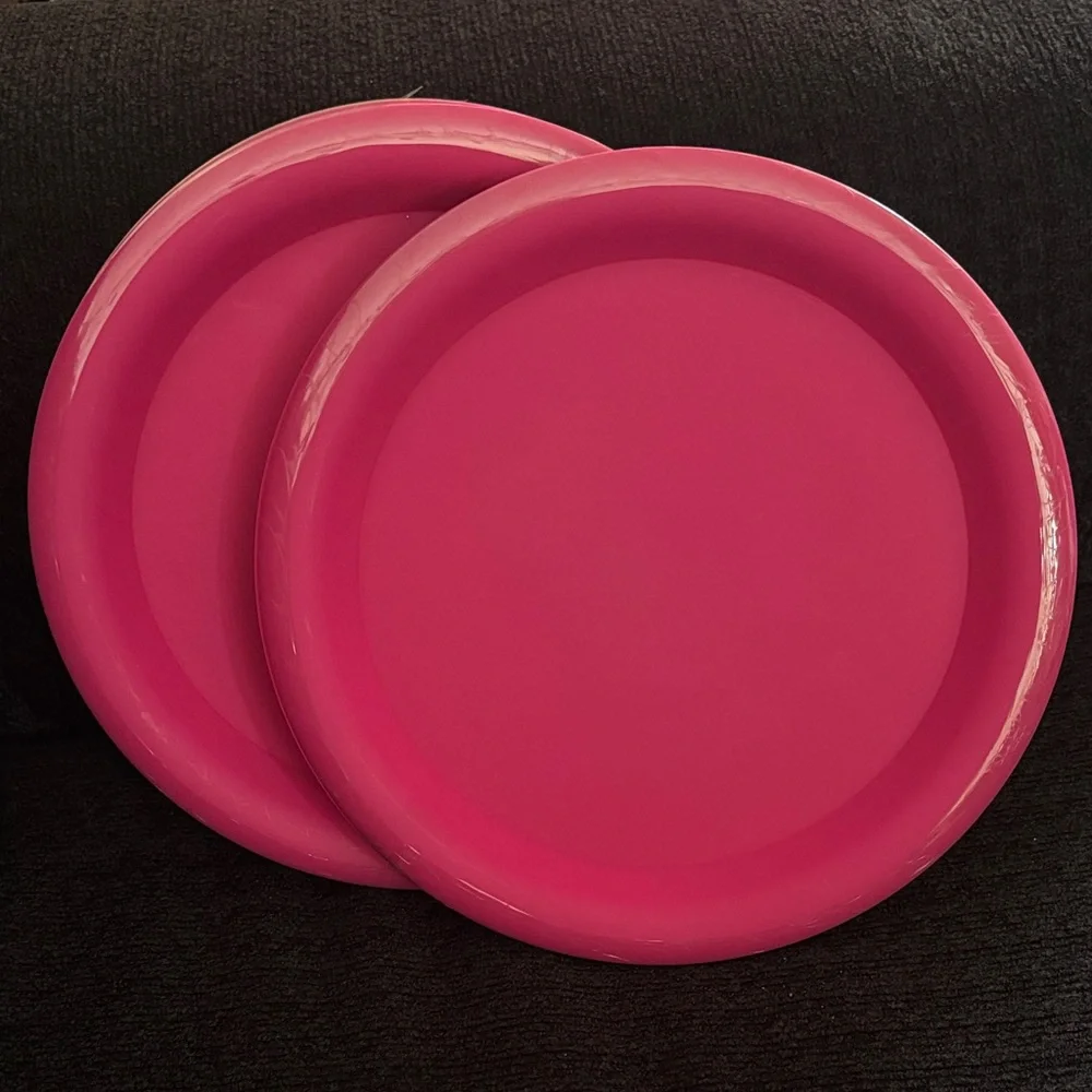Colorful Rainbow Plates Plastic All Occasion/ Kids Party